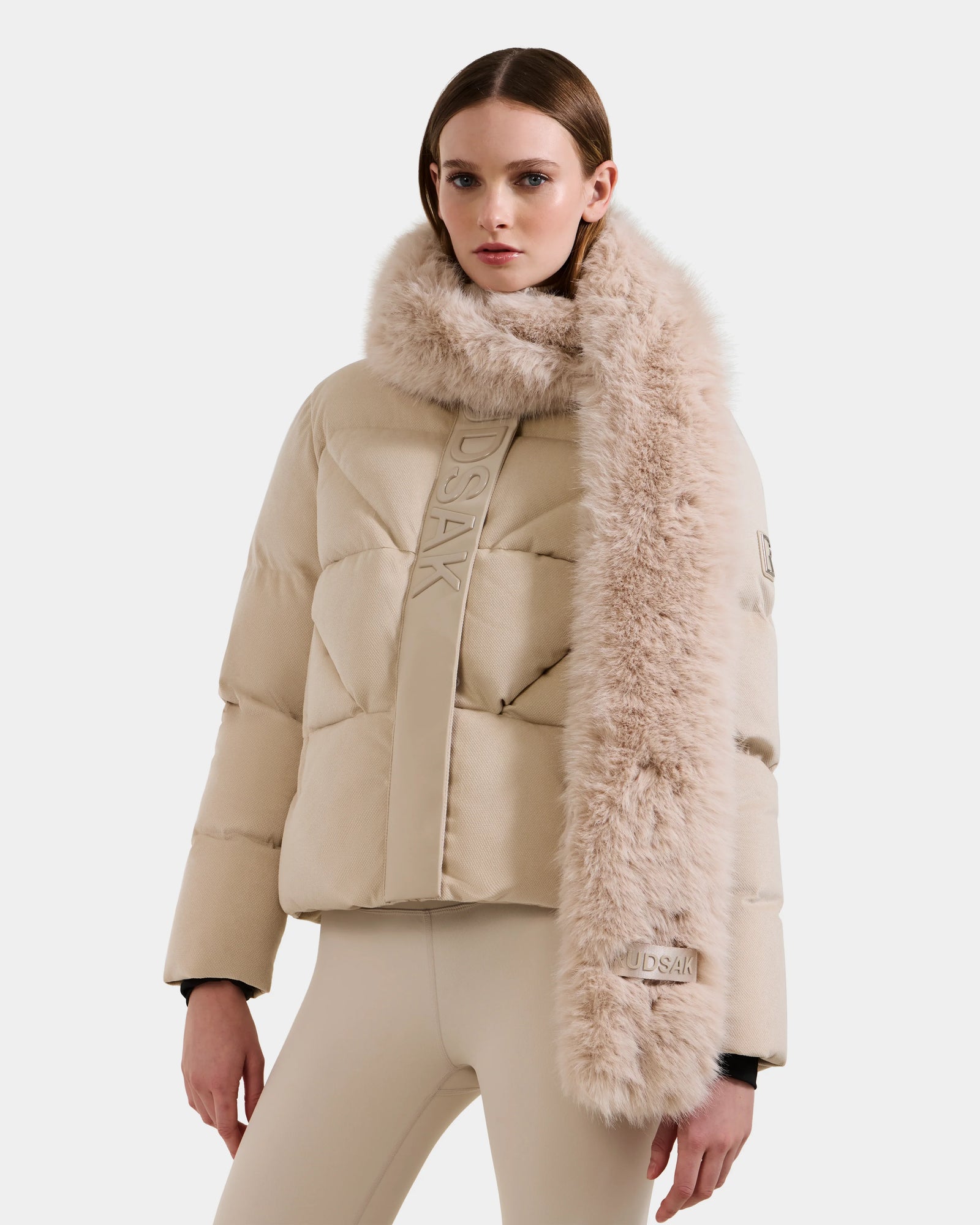 Women | Faux Fur Scarf CARMY L425534 | Vanilla