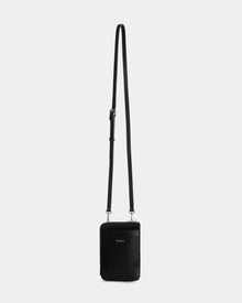 The CELYN - L325514 Black by Rudsak is a sleek, black pebbled leather crossbody with a long adjustable strap and minimal design—an essential everyday bag for women seeking style and function.