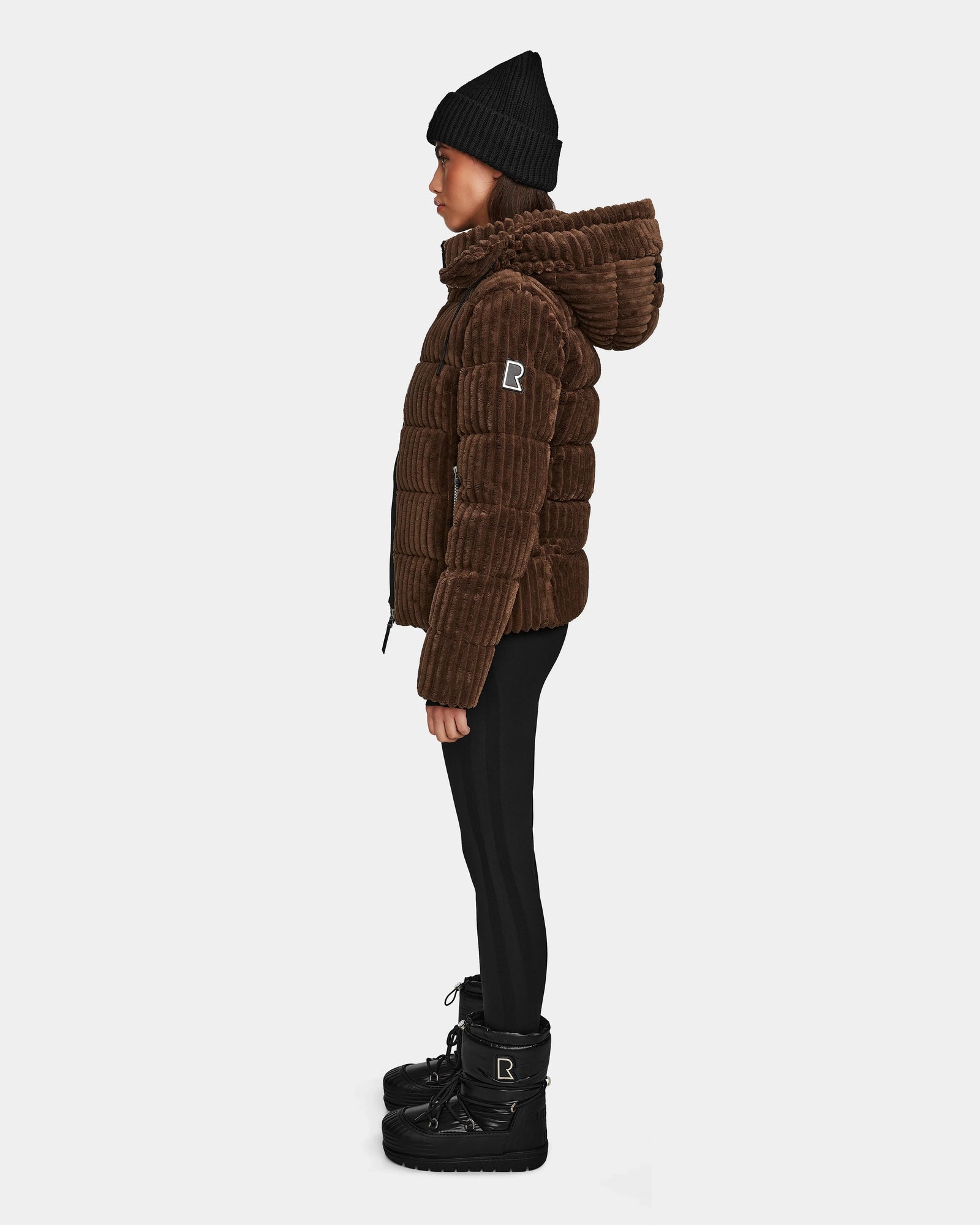 Women | Down Puffer MIRRY FF - L124507 | Espresso