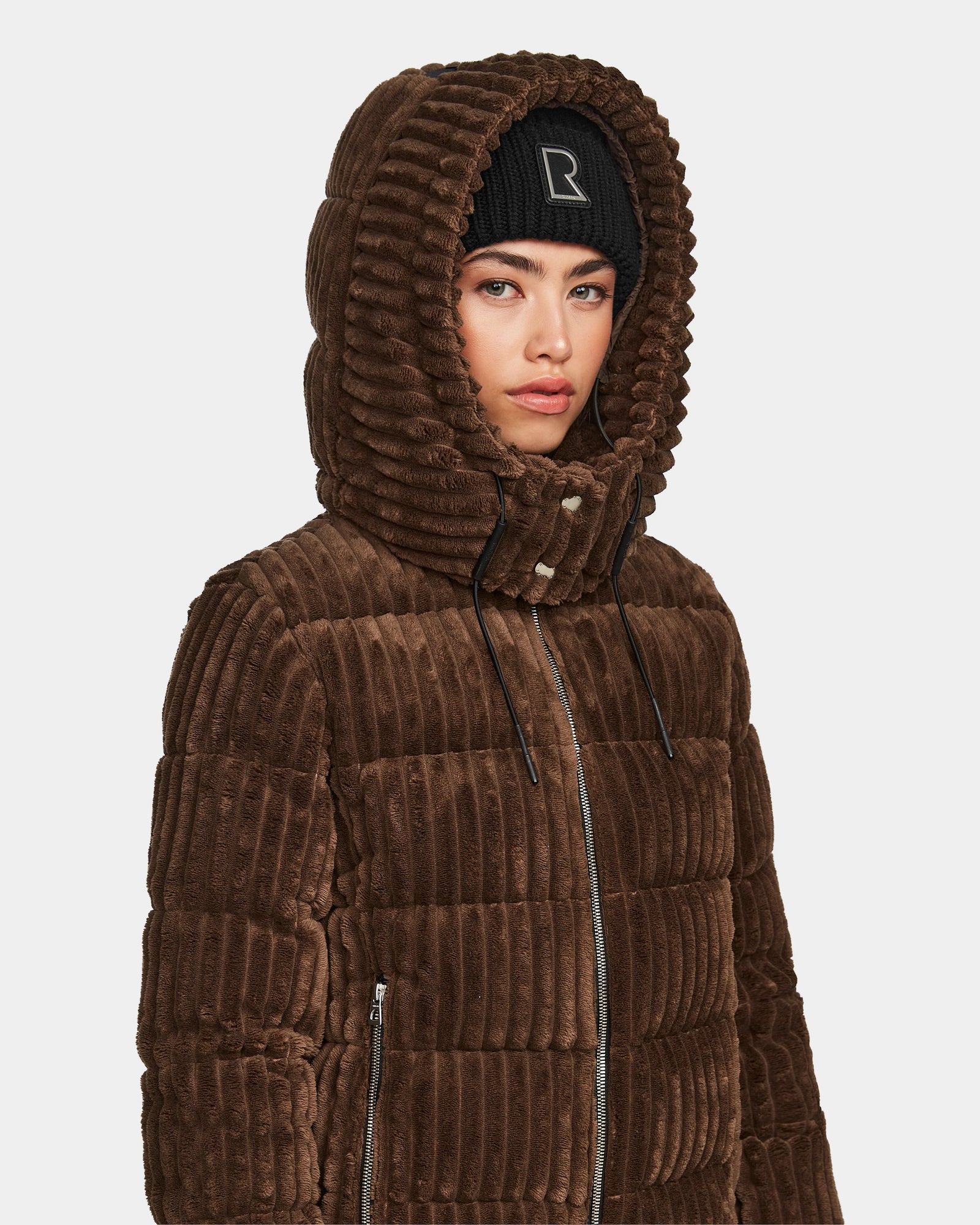 Women | Down Puffer MIRRY FF - L124507 | Espresso