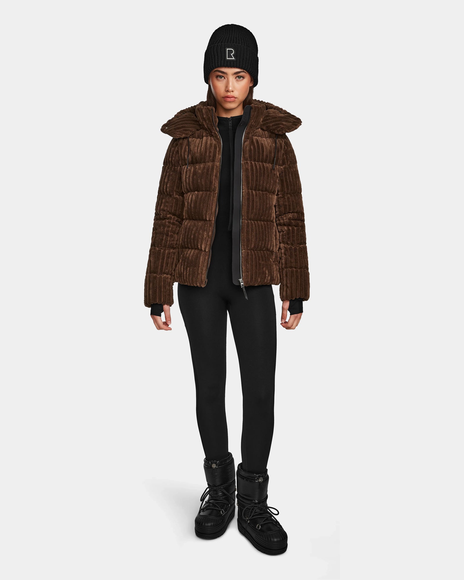 Women | MIRRY FF Down Puffer | Espresso