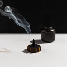 Wave Incense Holder | Amber