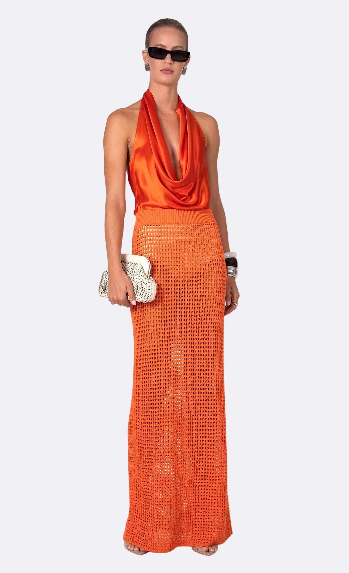 Brianna Maxi Skirt | Aperol