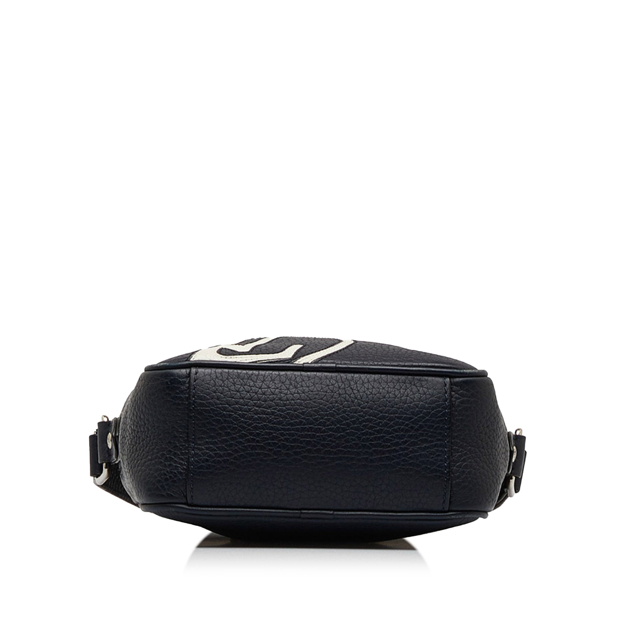 Louis Vuitton | Pre-Owned Taurillon Danube LV Circle PM | Blue/Dark Blue