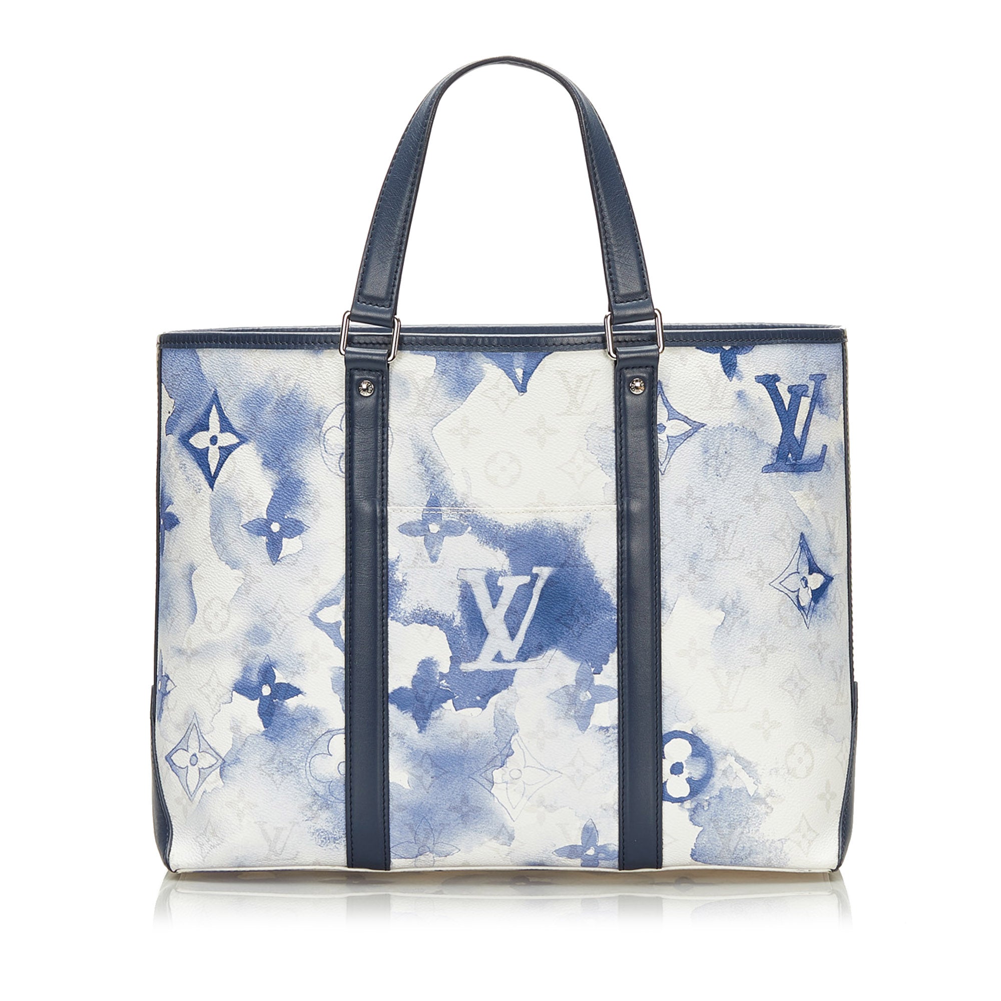 Louis Vuitton Pre-Owned Monogram Watercolor Weekend Tote PM | Women | Blue (V1)