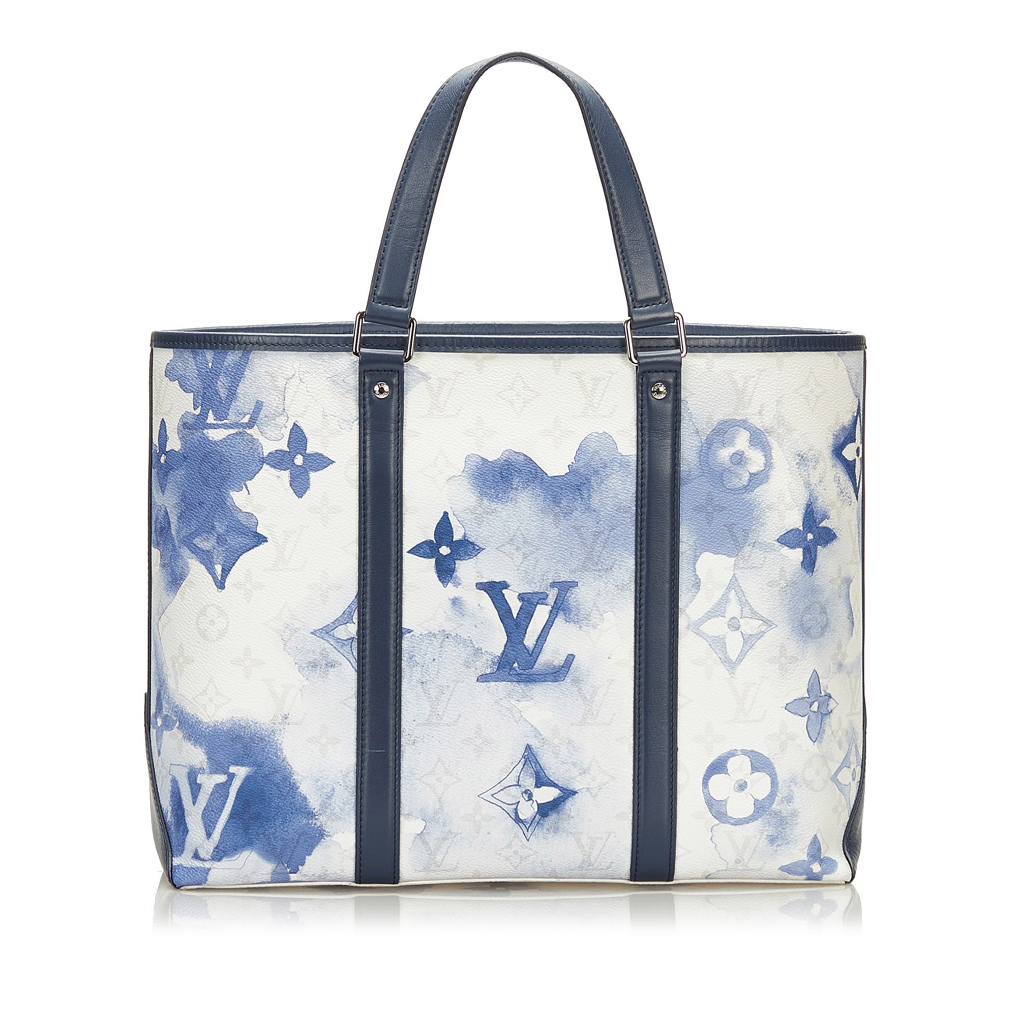 Louis Vuitton Pre-Owned Monogram Watercolor Weekend Tote PM | Women | Blue (V1)