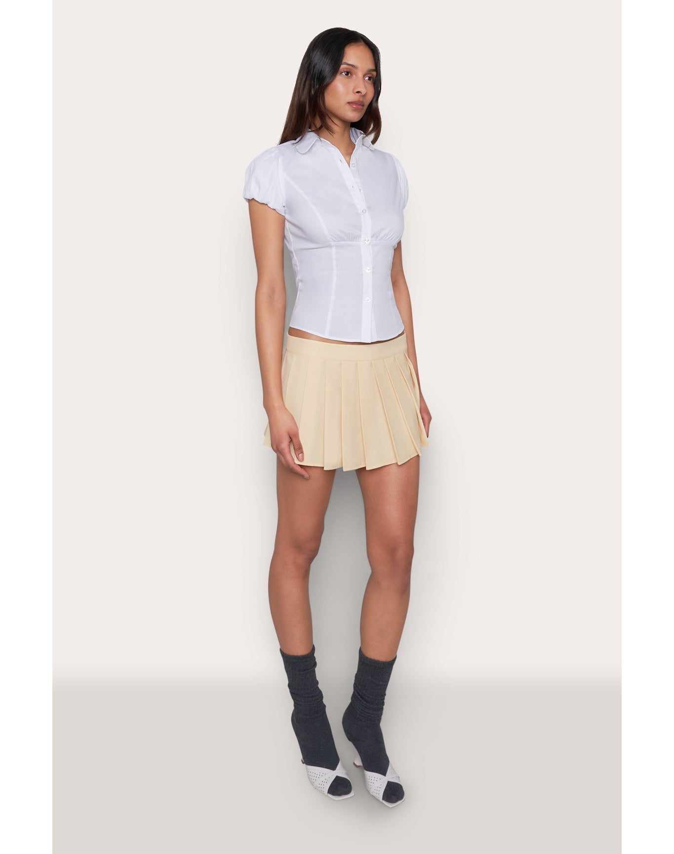 Fairfield Mini Skirt | Soft Daisy