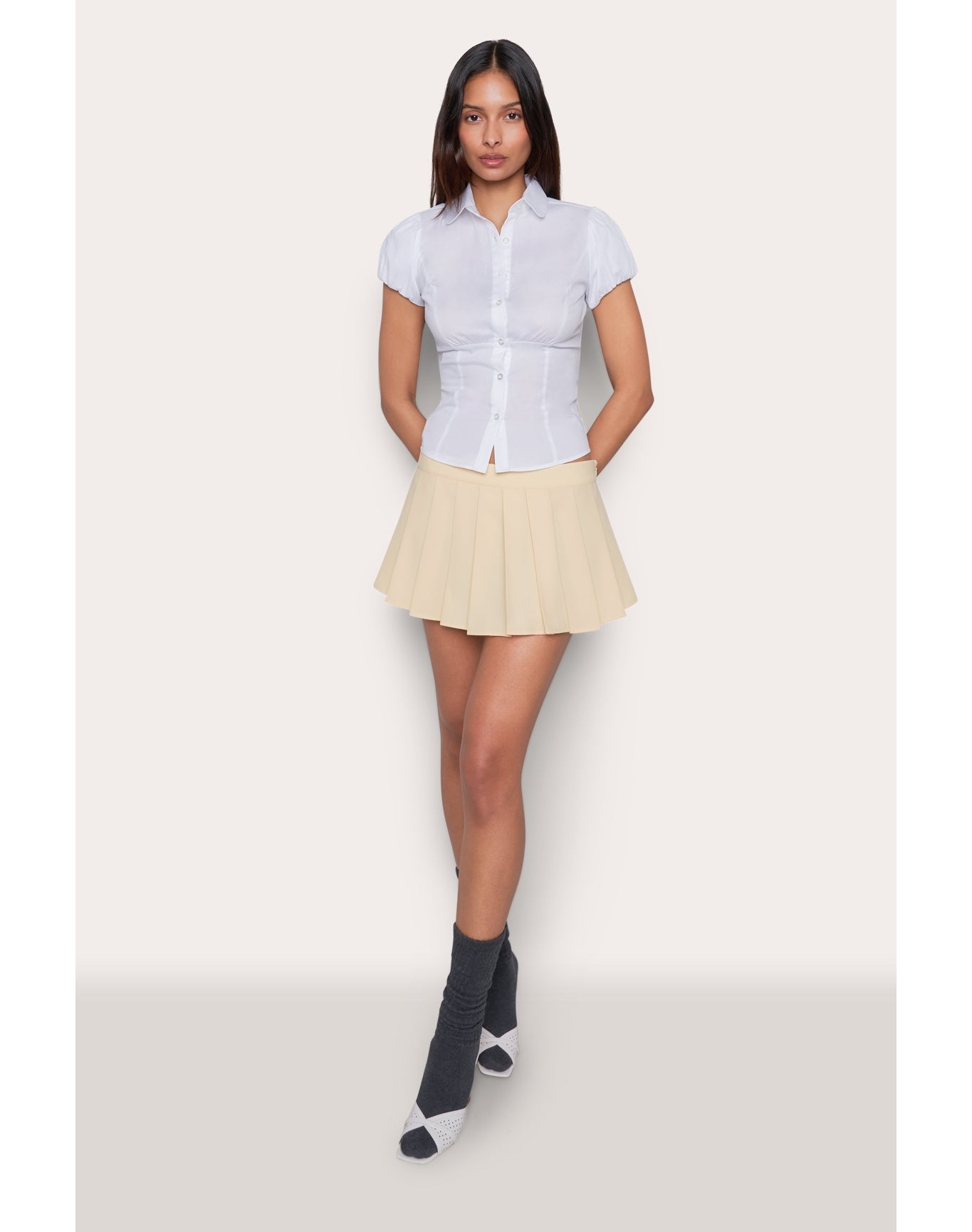 Fairfield Mini Skirt | Soft Daisy