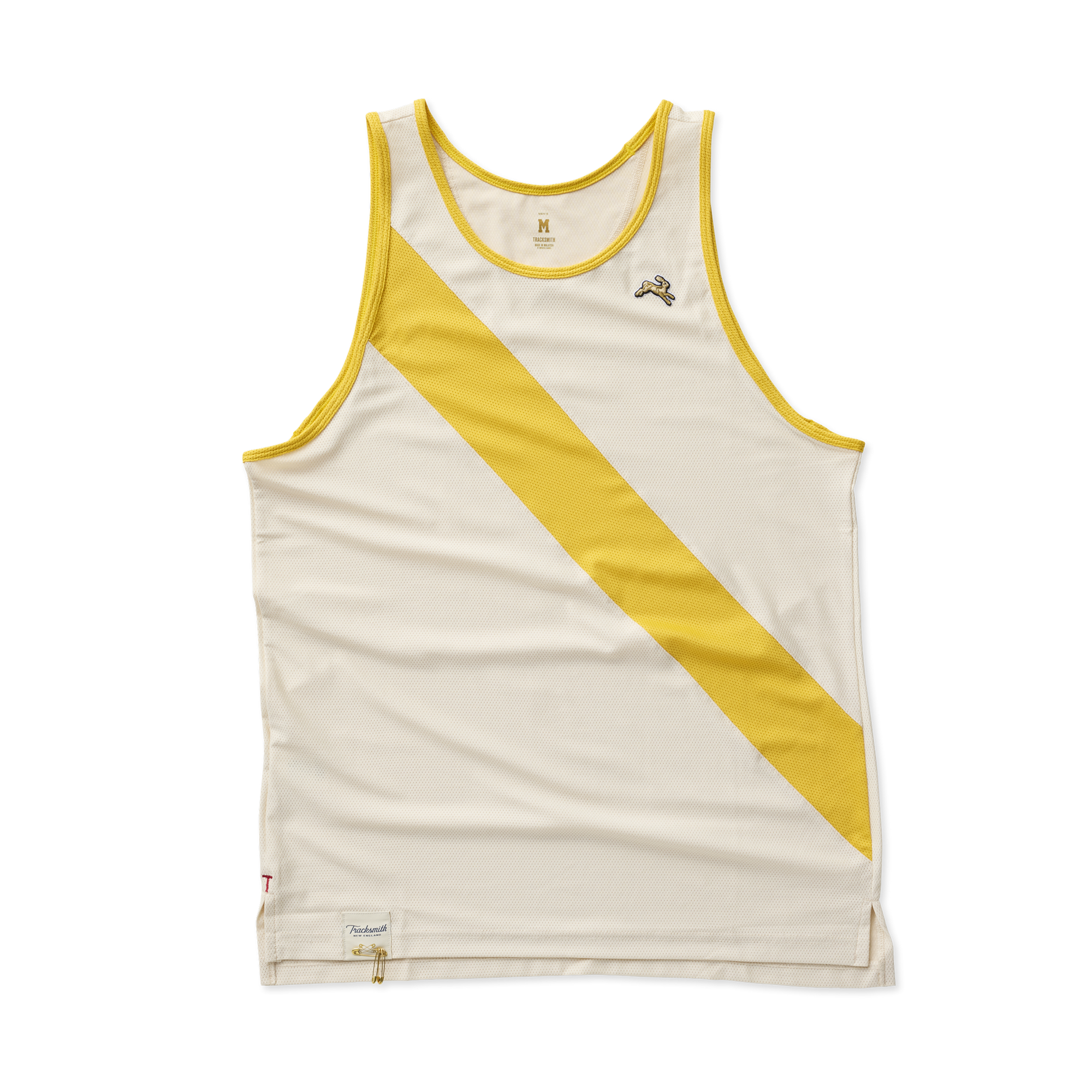 Van Cortlandt Singlet | Birch/Goldenrod - Men