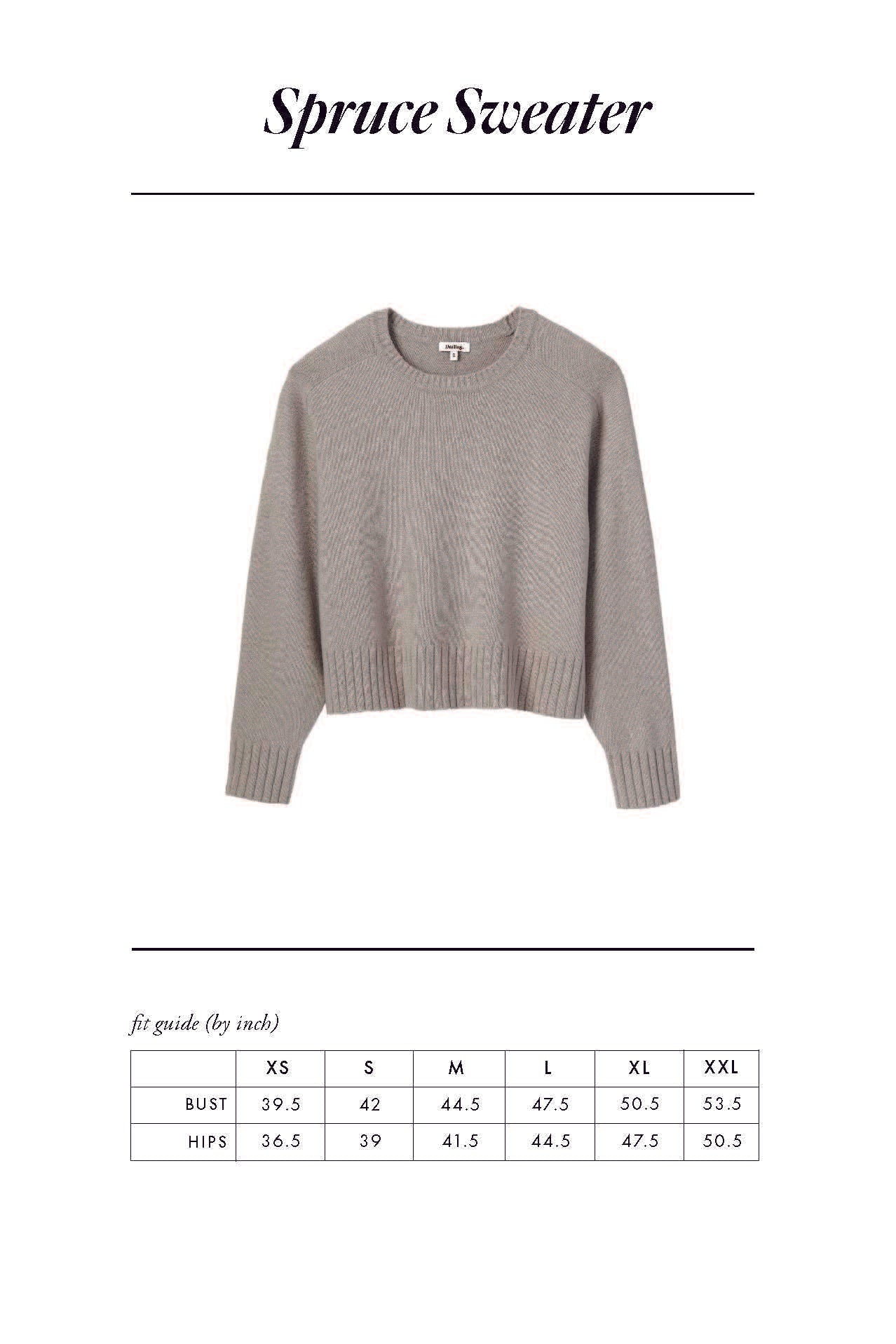 Spruce Sweater | Pebble