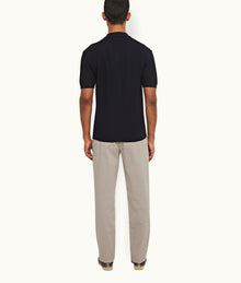 Fallon Stretch-Cotton Tailored Fit Stretch-Cotton Chinos | Seal Grey