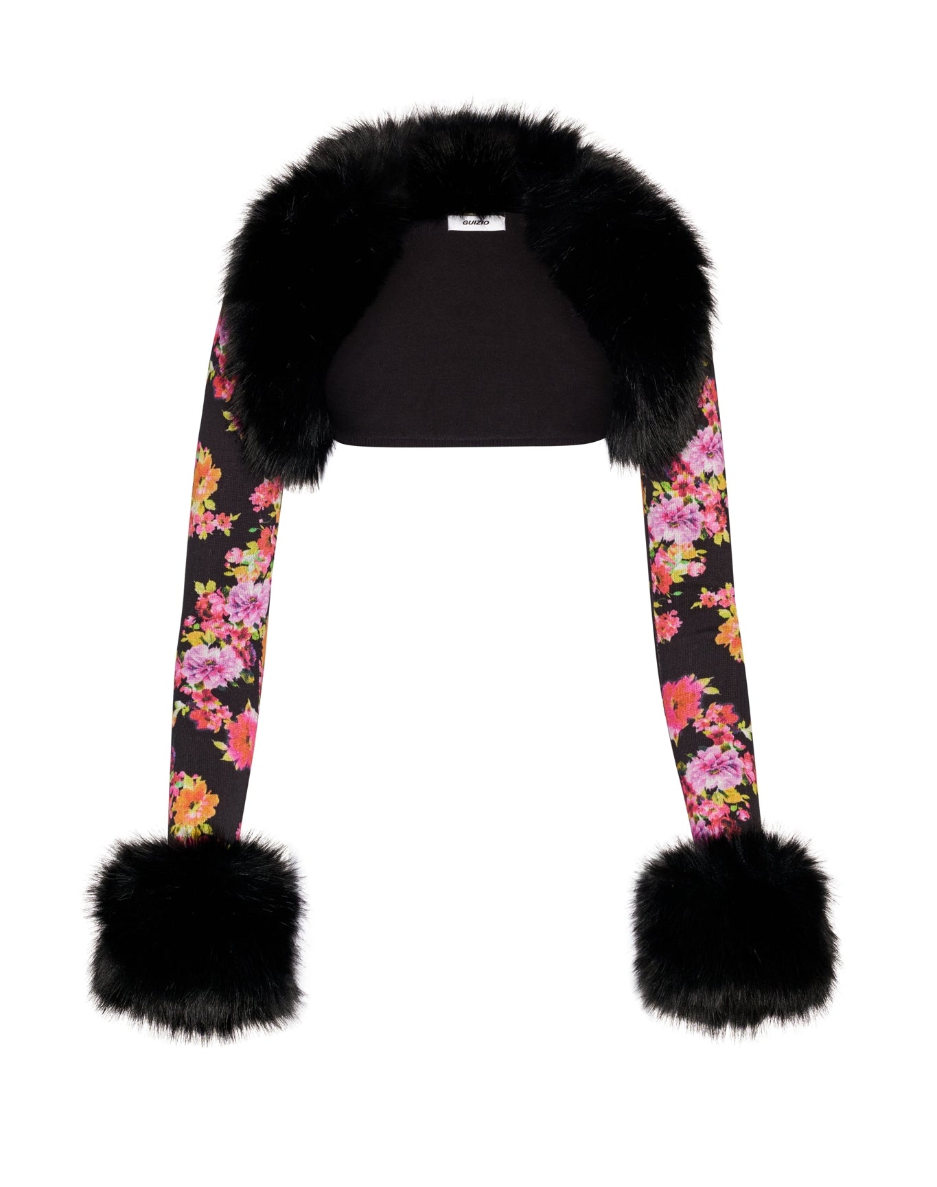 Faux Fur Knit Bolero | Luna Print