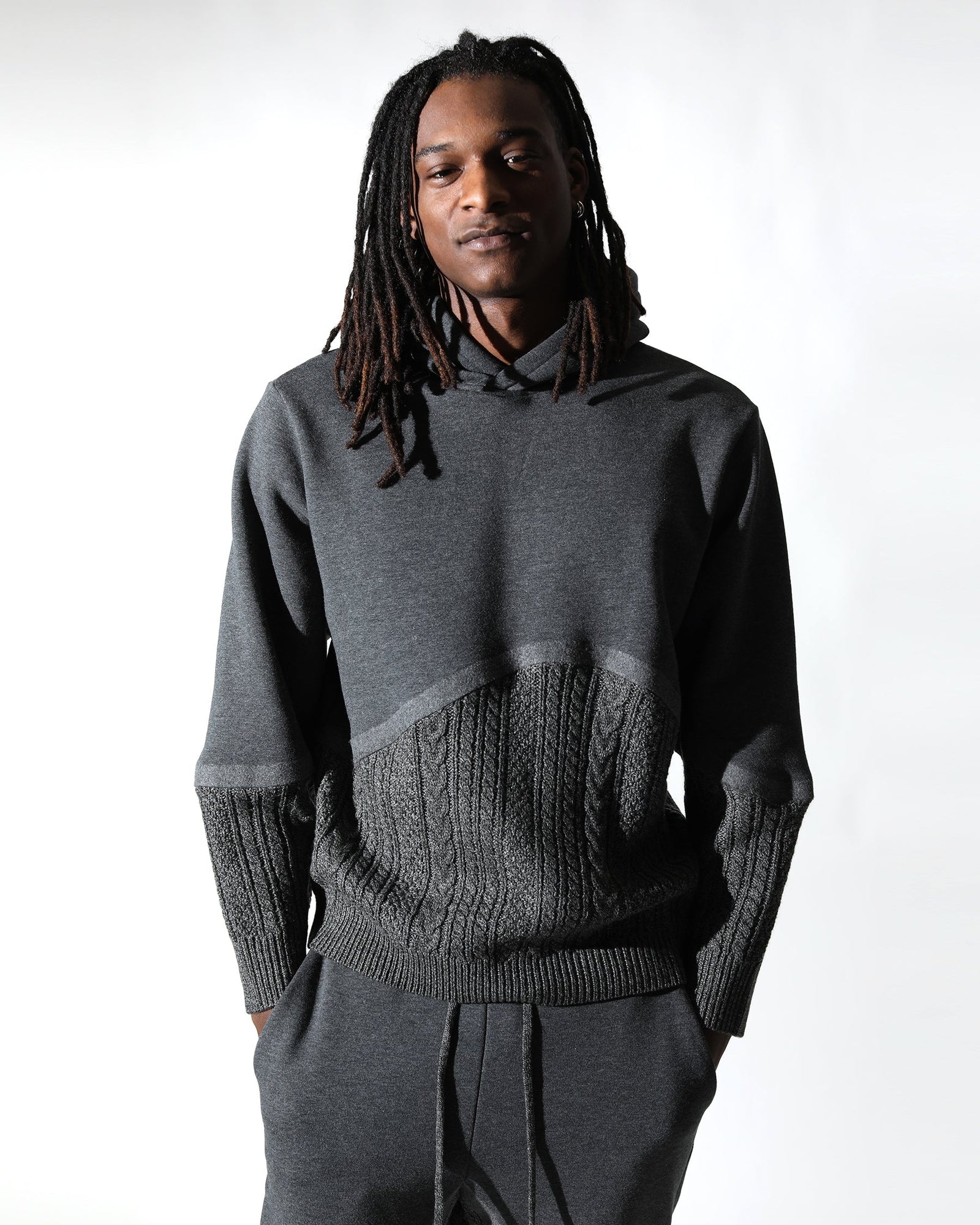 Felt Connect Terry / Sweater Hoodie-MENS-Twenty