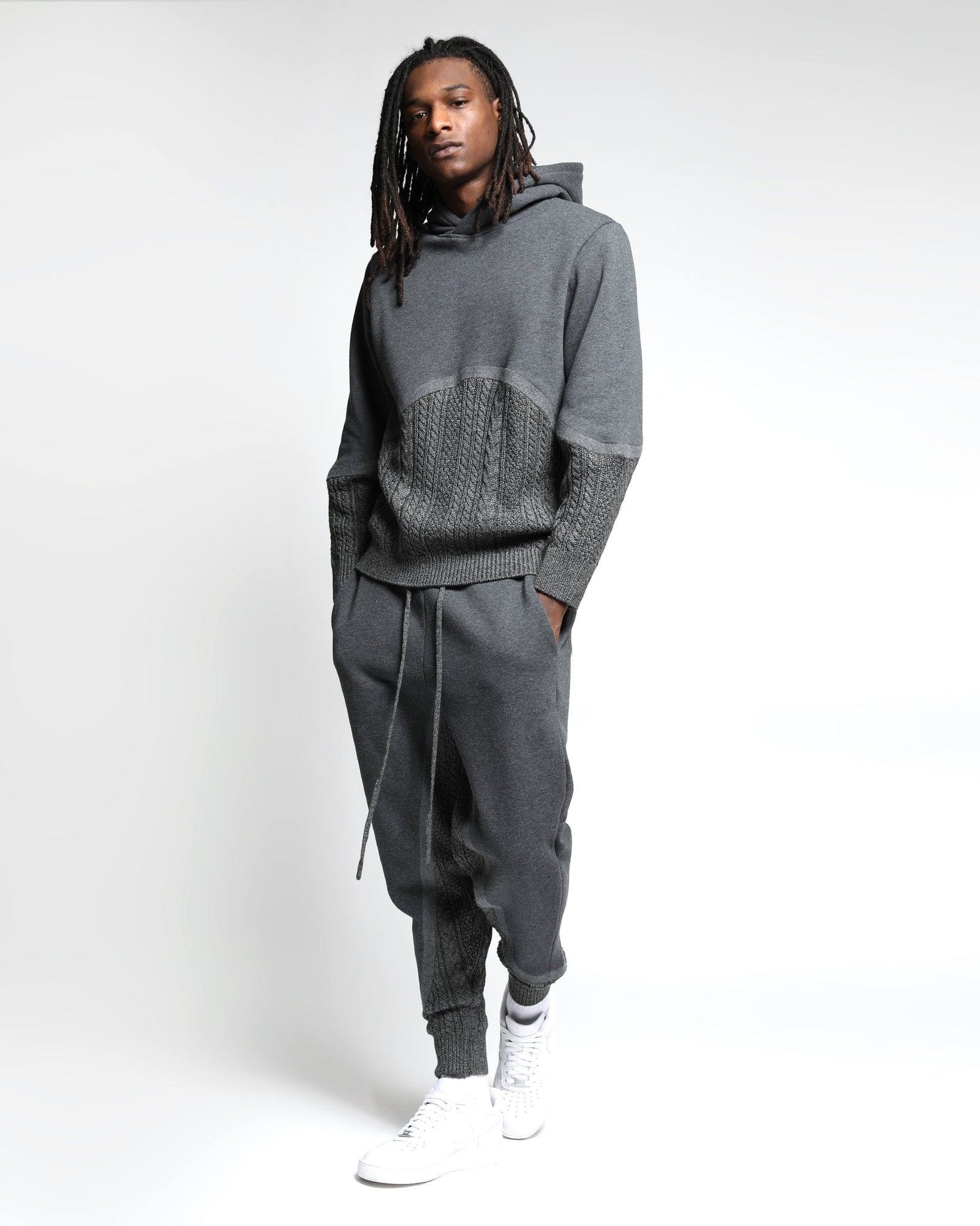 Felt Connect Terry / Sweater Hoodie-MENS-Twenty