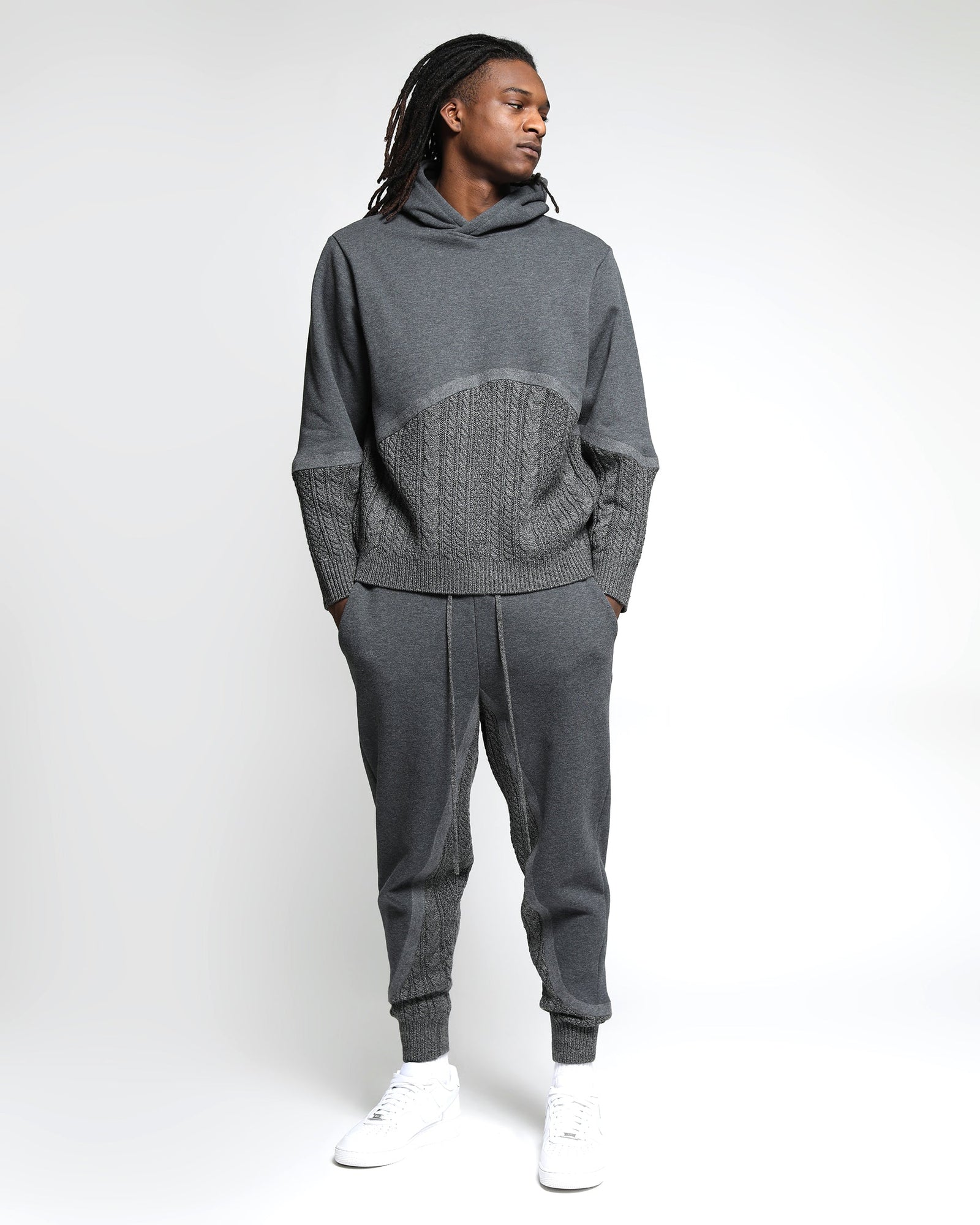 Felt Connect Terry / Sweater Hoodie-MENS-Twenty