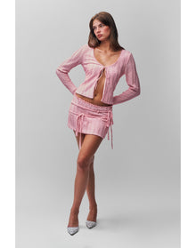 Ferra Mini Skirt | Cotton Candy