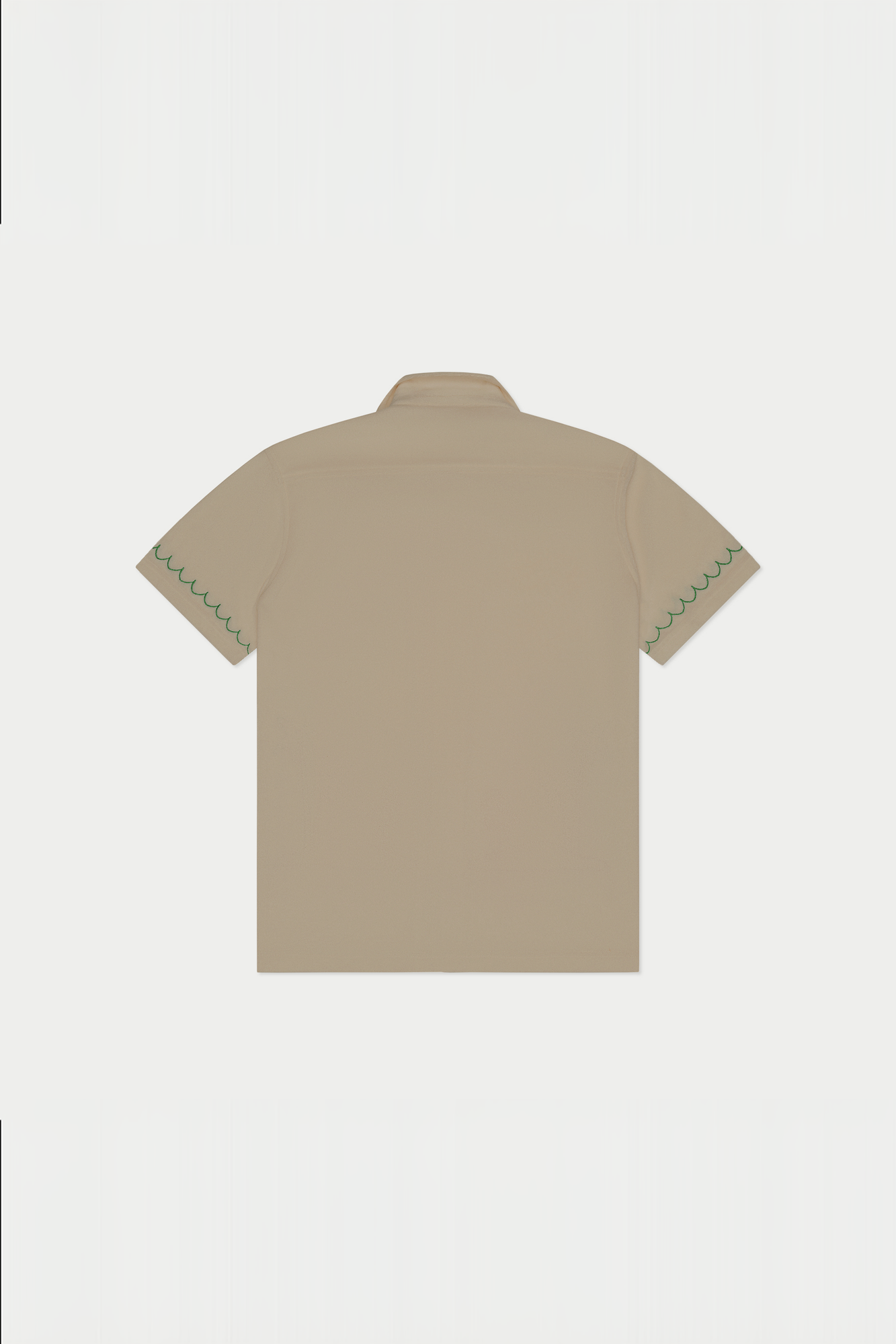Flamingo Beach Terry Shirt | Beige