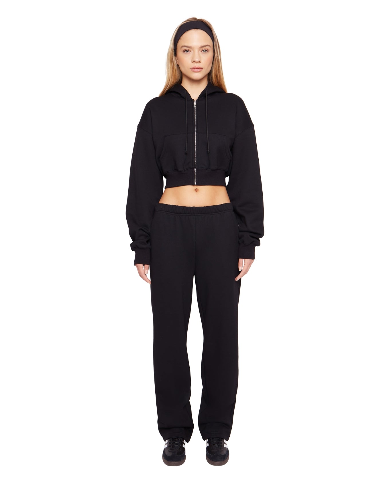 Flared Sweatpants | Black