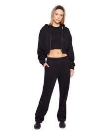 Flared Sweatpants | Black
