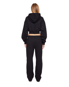 Flared Sweatpants | Black