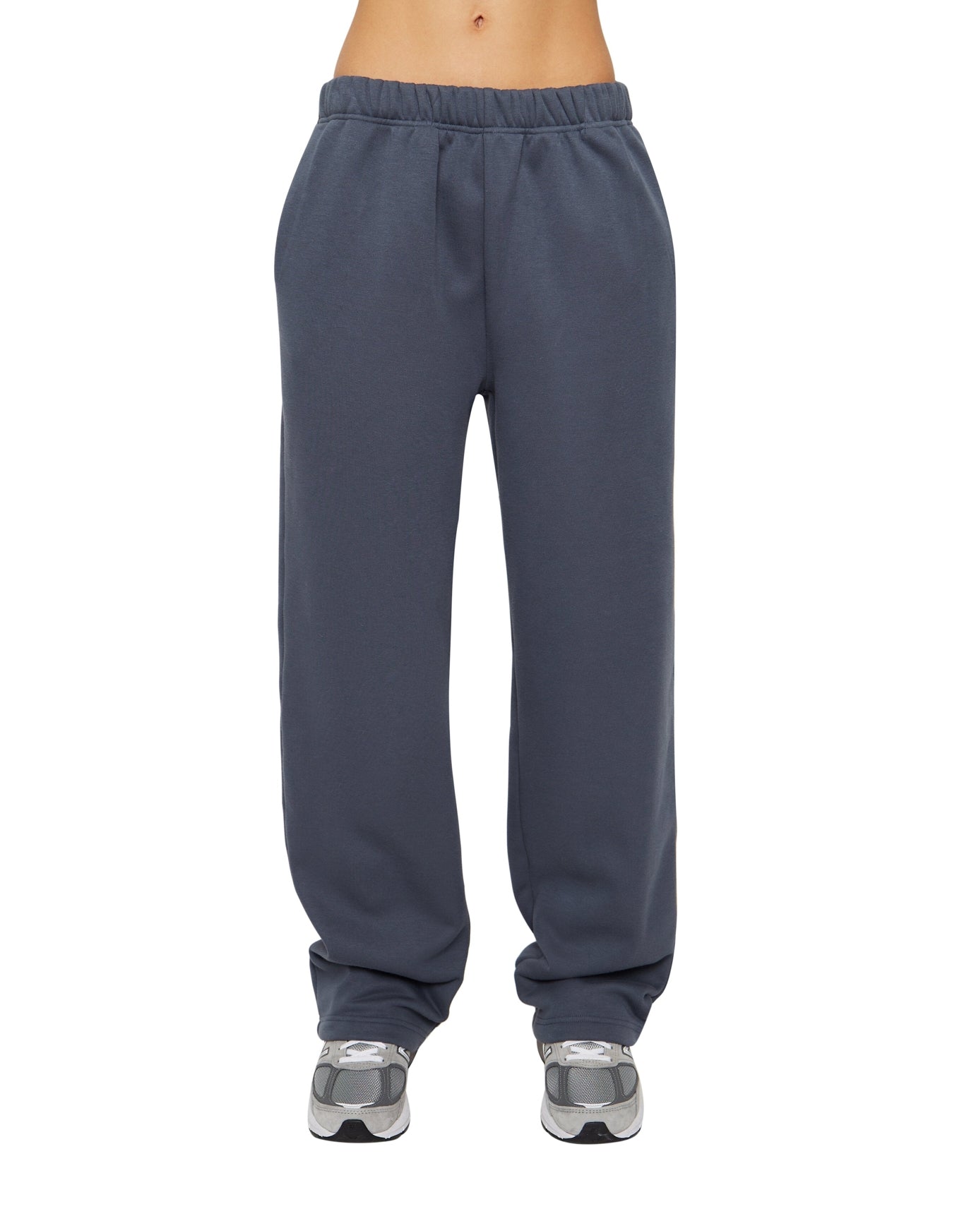 Flared Sweatpants | Charcoal Blue