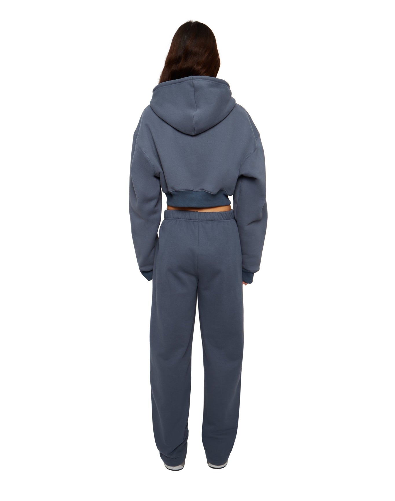 Flared Sweatpants | Charcoal Blue