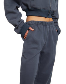 Flared Sweatpants | Charcoal Blue