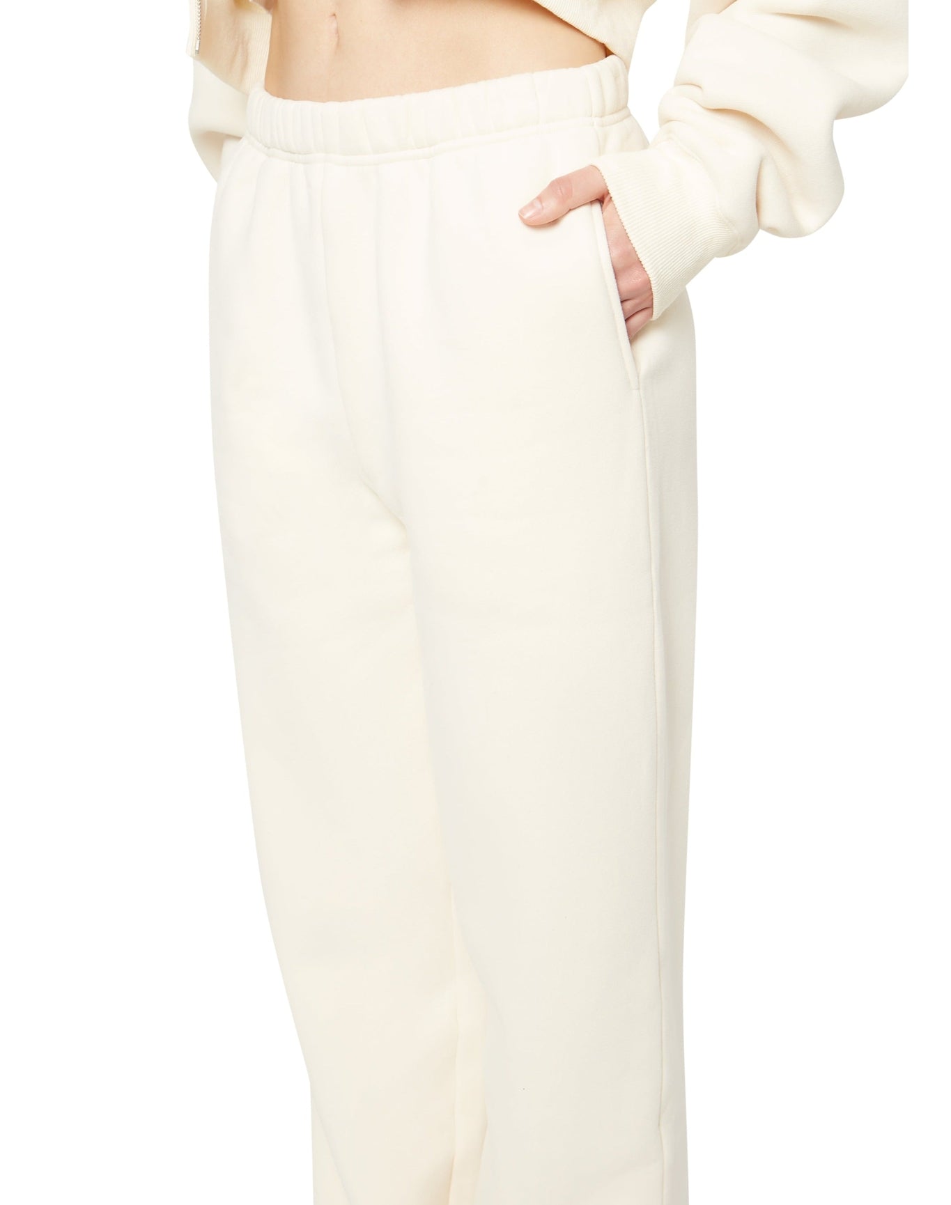 Flared Sweatpants | Ivory