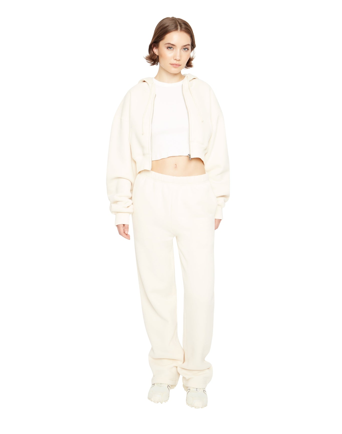 Flared Sweatpants | Ivory