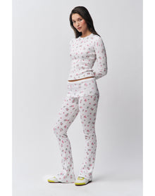 Flared Thermal Pant | Sweet Floral
