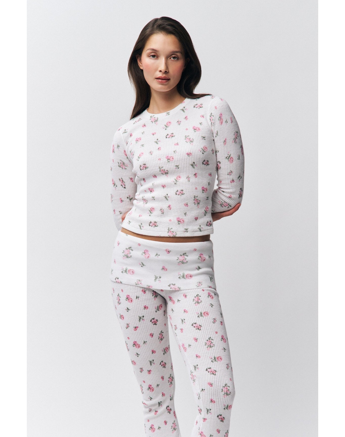 Flared Thermal Pant | Sweet Floral