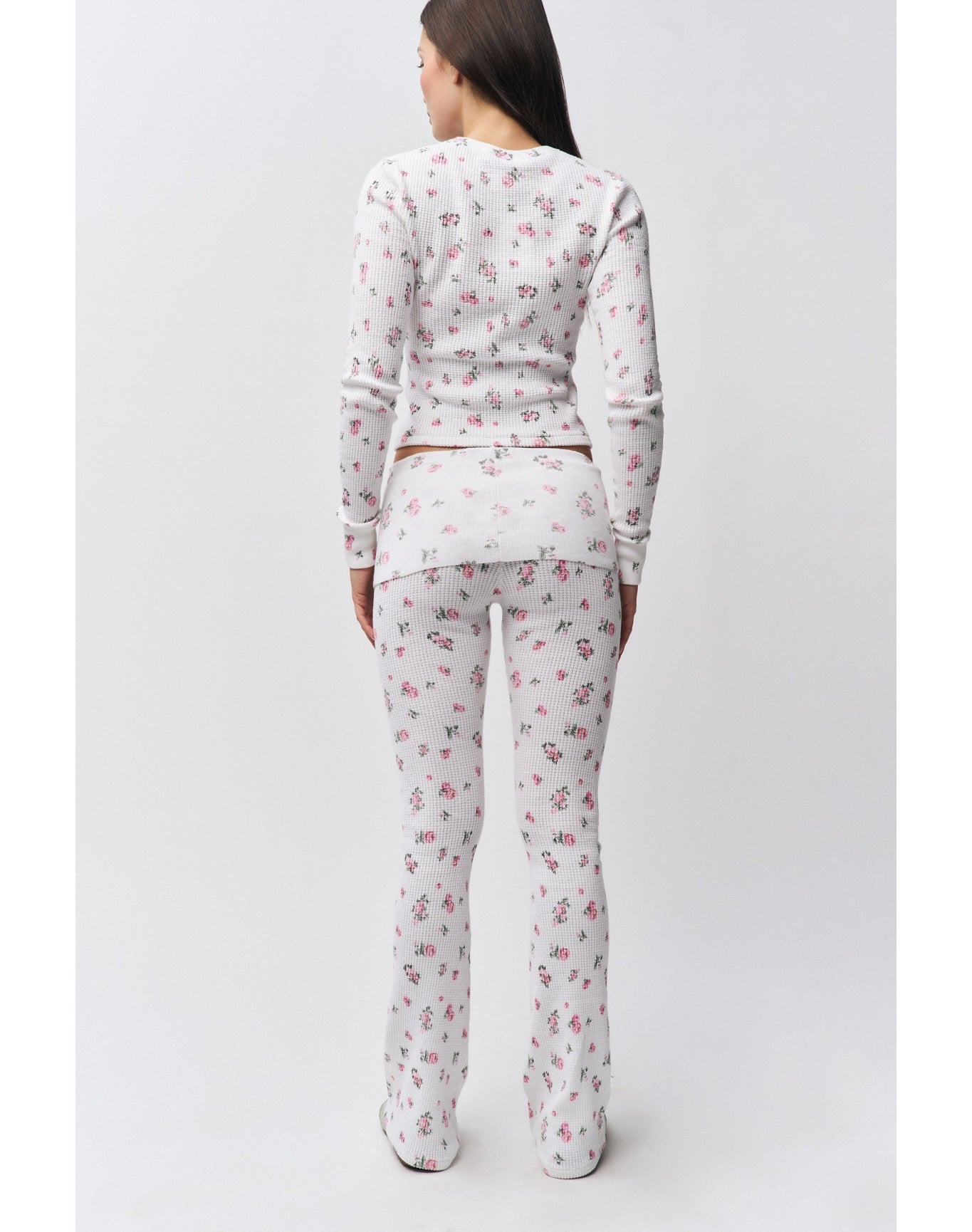 Flared Thermal Pant | Sweet Floral