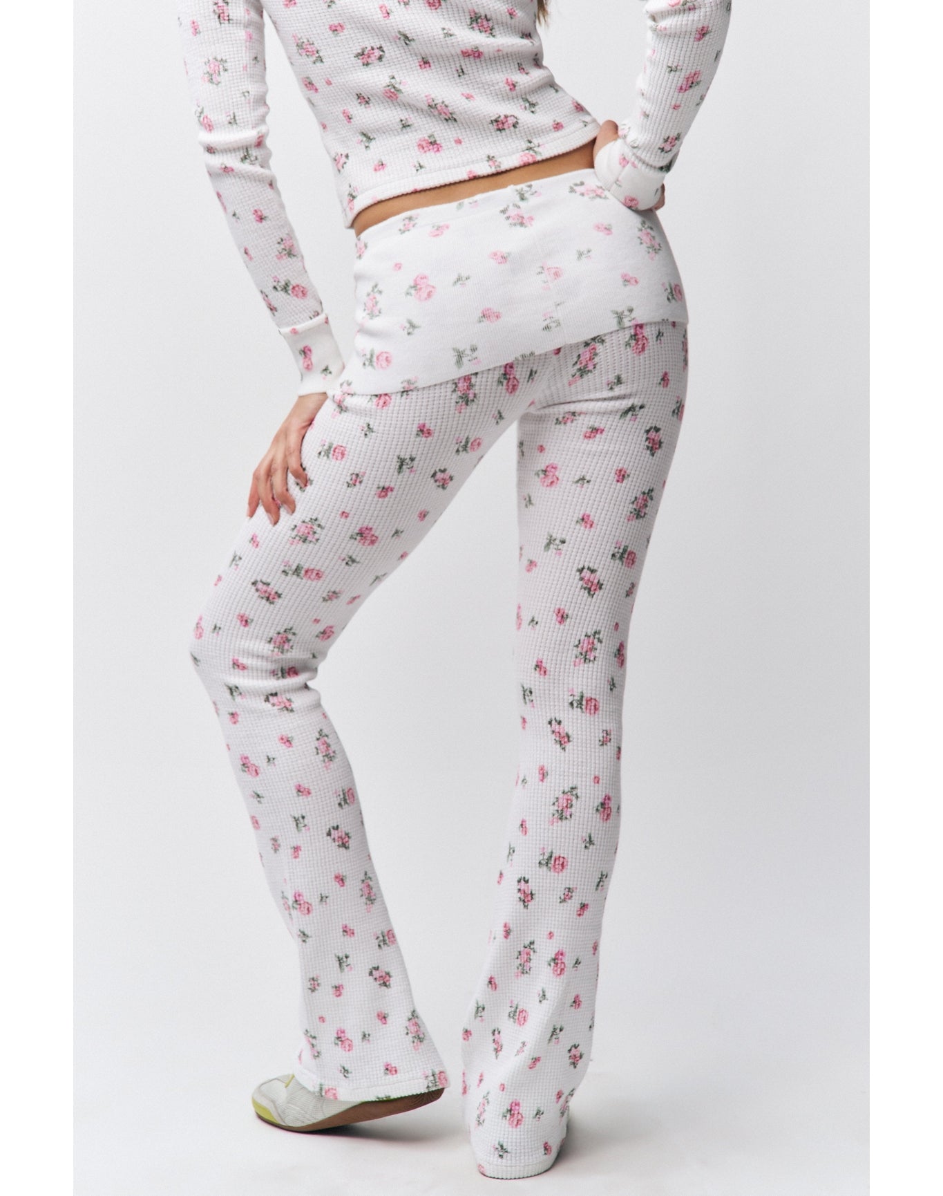 Flared Thermal Pant | Sweet Floral