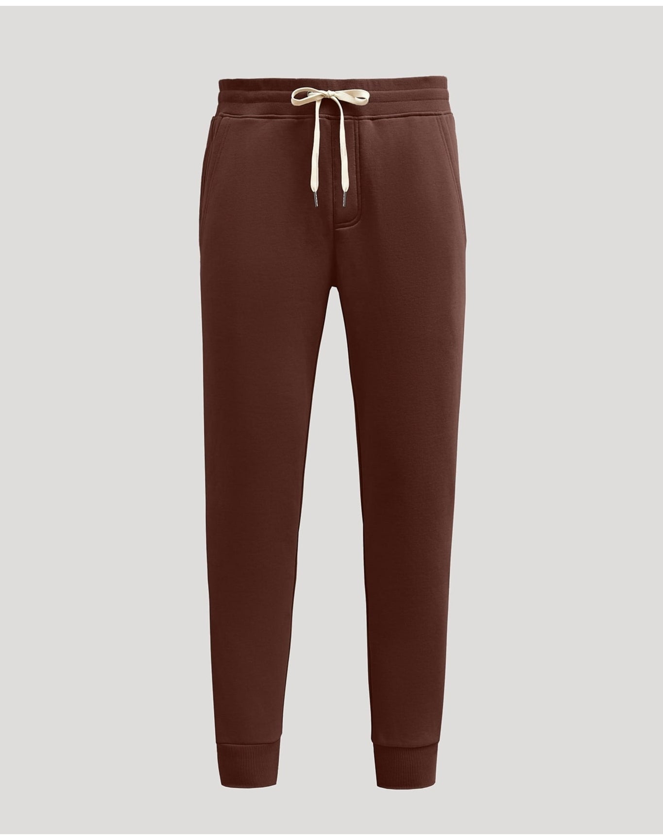 Fleece French Terry Joggers | Carob