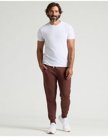 Fleece French Terry Joggers | Carob