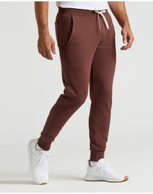 Fleece French Terry Joggers | Carob