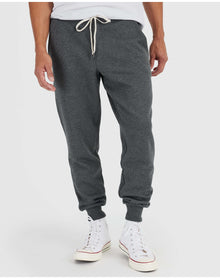 Fleece French Terry Joggers | Charcoal Heather Gray