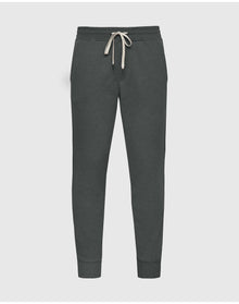 Fleece French Terry Joggers | Charcoal Heather Gray