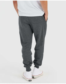 Fleece French Terry Joggers | Charcoal Heather Gray
