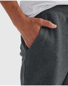 Fleece French Terry Joggers | Charcoal Heather Gray