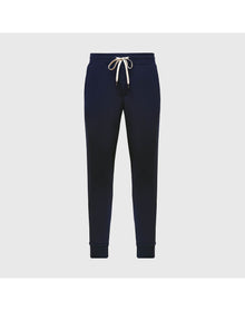 Fleece French Terry Joggers | Navy