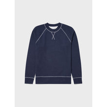 Fleeceback Sweatshirt | Men | Navy Melange