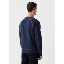 Fleeceback Sweatshirt | Men | Navy Melange