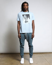 Fleury Slub Island Hoop Graphic Tee (FINAL SALE)-MENS-Twenty