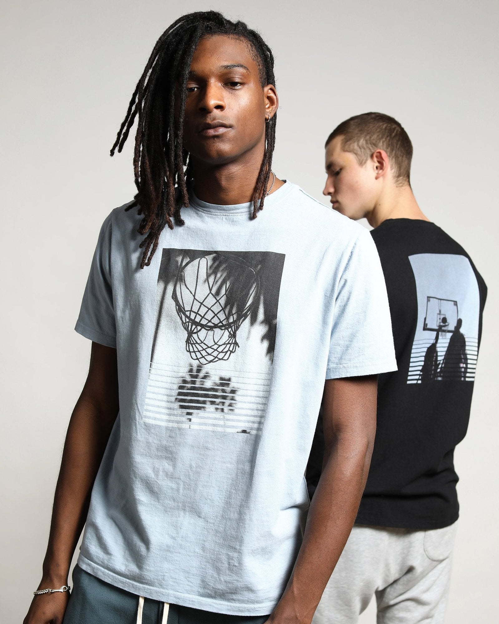 Fleury Slub Island Hoop Graphic Tee (FINAL SALE)-MENS-Twenty