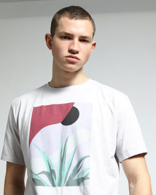 Fleury Slub Short Sleeve Agave Abstract Graphic Tee (FINAL SALE)-MENS-Twenty