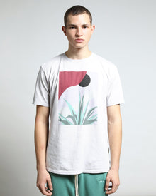 Fleury Slub Short Sleeve Agave Abstract Graphic Tee (FINAL SALE)-MENS-Twenty