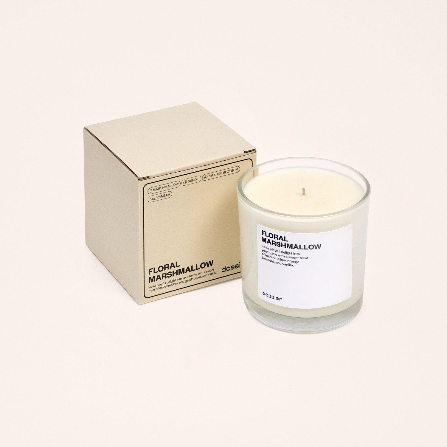 Candle | Floral Marshmallow Candle | Inspired by Kilian's Love, Don't by Shy Perfume