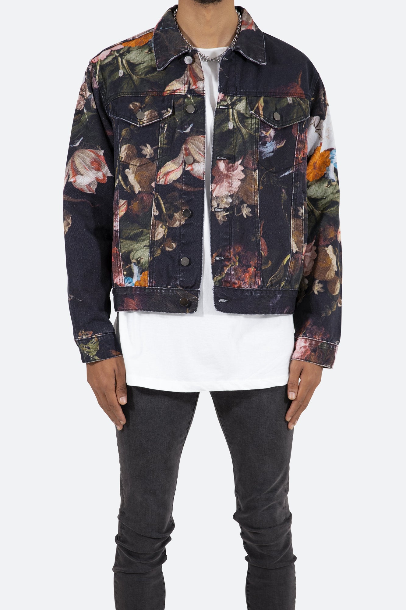 Floral Trucker Jacket | Multi