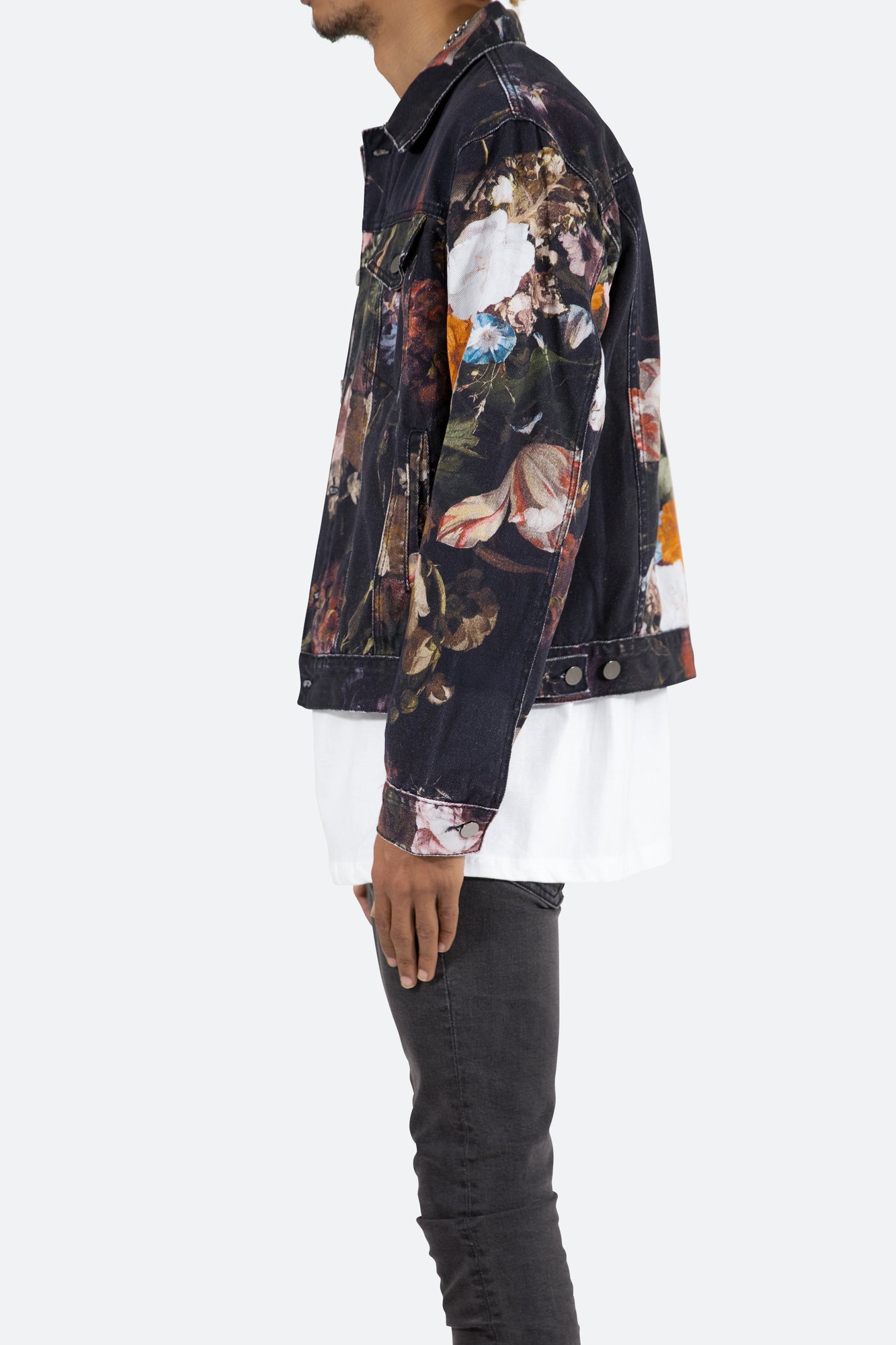 Floral Trucker Jacket | Multi